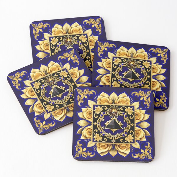 Item preview, Gold roses crest and pyramid  designed and sold by Roxburylane.