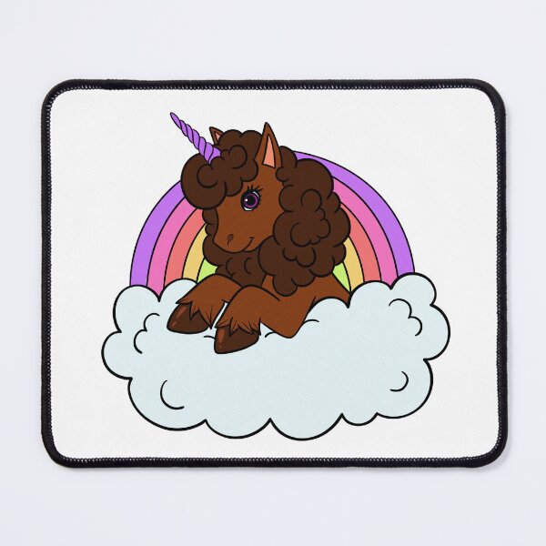 Item preview, Black Unicorn | T-Shirt for Girls designed and sold by Shakira Rivers.