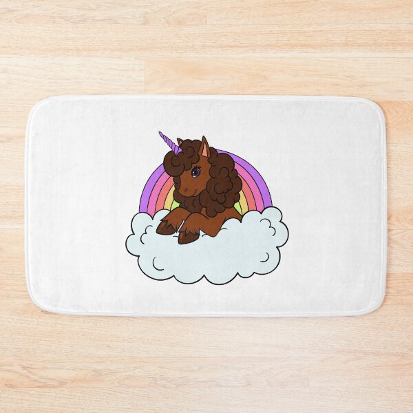 Item preview, Black Unicorn | T-Shirt for Girls designed and sold by Shakira Rivers.