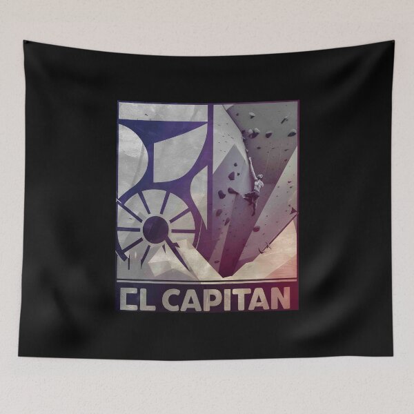 Item preview, The captivating and most difficult El Capitan Yosemite rock mountain designed and sold by HutFullOfLemons.