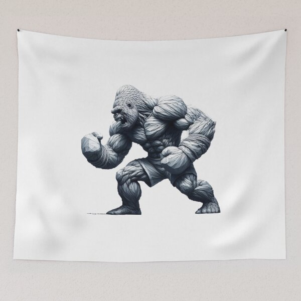 Item preview, Primal Puncher: Gorilla Boxing Gloves Design designed and sold by Martial-Art-23.