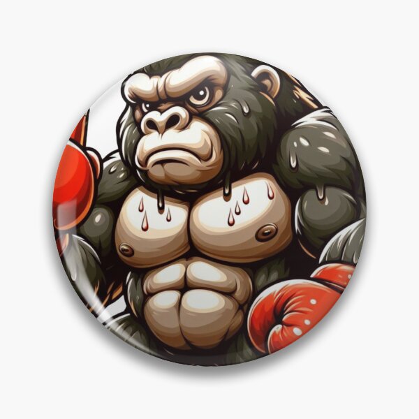 Item preview, Gorilla Knockout: Art for Fight Fans designed and sold by Martial-Art-23.