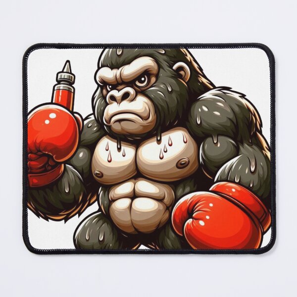 Item preview, Gorilla Knockout: Art for Fight Fans designed and sold by Martial-Art-23.