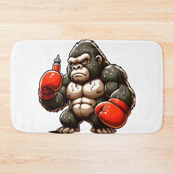 Item preview, Gorilla Knockout: Art for Fight Fans designed and sold by Martial-Art-23.