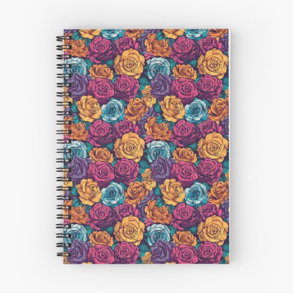 Item preview, Drawing style image of a collection of various rose blossoms designed and sold by Radibor78.