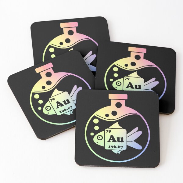 Item preview, Periodic Table Elemental Gold Fish designed and sold by ScienceCorner.
