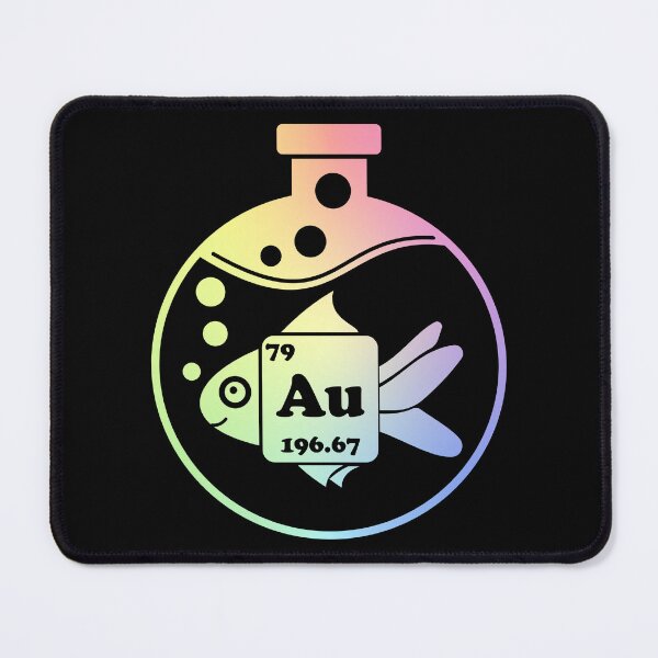 Item preview, Periodic Table Elemental Gold Fish designed and sold by ScienceCorner.