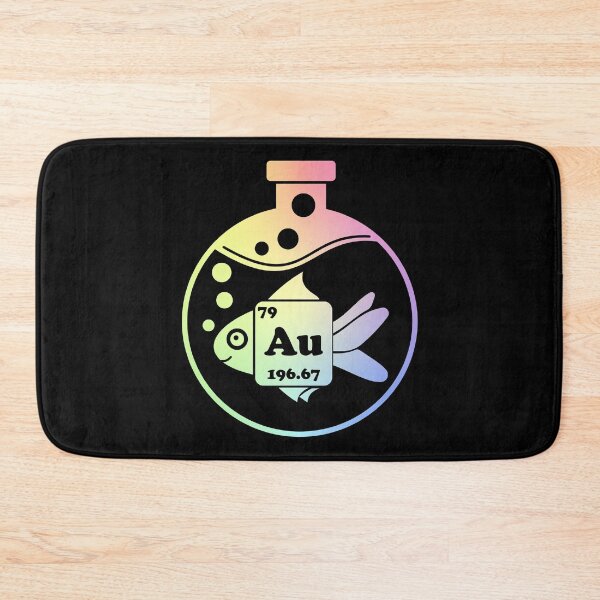 Item preview, Periodic Table Elemental Gold Fish designed and sold by ScienceCorner.