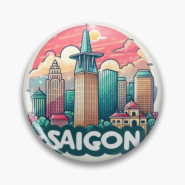 Item preview, SAIGON CITY VIETNAM ART DESIGN designed and sold by dearbedelia.