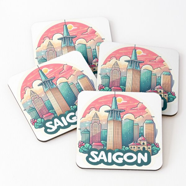 Item preview, SAIGON CITY VIETNAM ART DESIGN designed and sold by dearbedelia.
