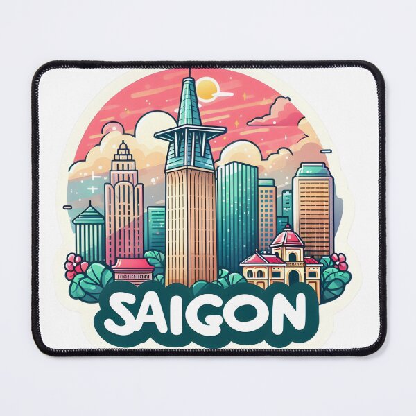 Item preview, SAIGON CITY VIETNAM ART DESIGN designed and sold by dearbedelia.