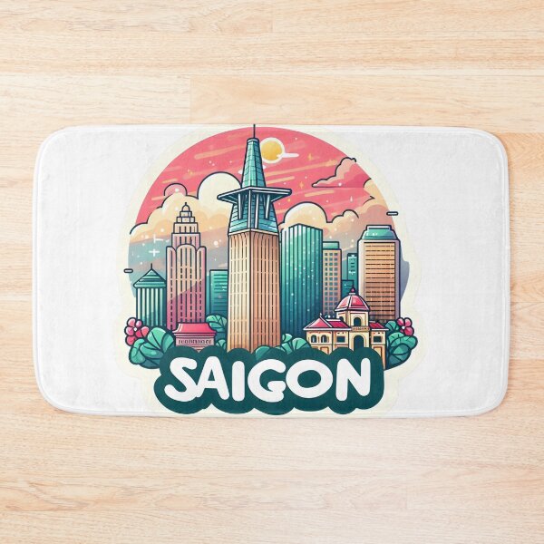 Item preview, SAIGON CITY VIETNAM ART DESIGN designed and sold by dearbedelia.