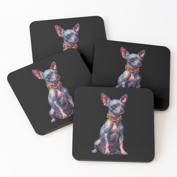 Item preview, 16-bit Pixel Art Mexican Hairless designed and sold by CUTEDOGGIEZ.
