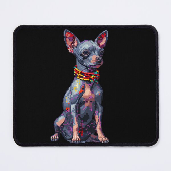 Item preview, 16-bit Pixel Art Mexican Hairless designed and sold by CUTEDOGGIEZ.