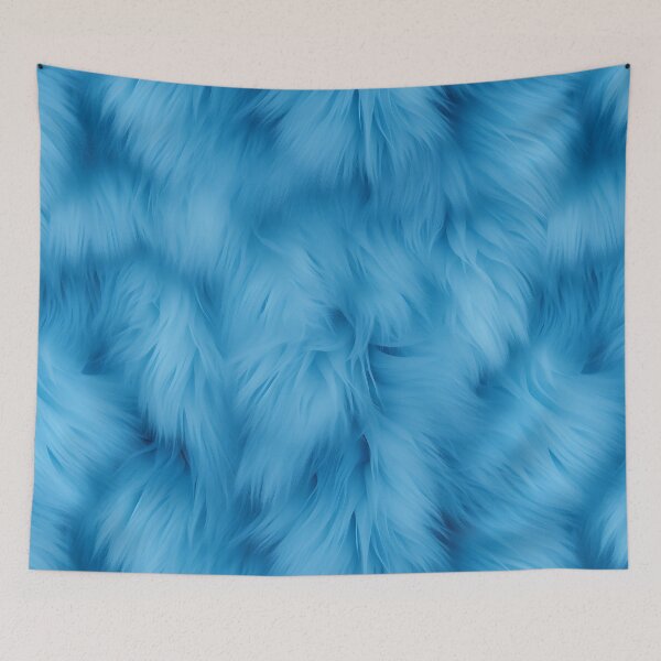 Item preview, Blue shiny fluffy feathers designed and sold by LittleWorldShop.