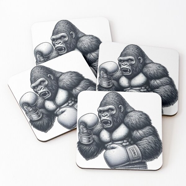 Item preview, Gorilla Boxing Gloves: Athletic Art designed and sold by Martial-Art-23.