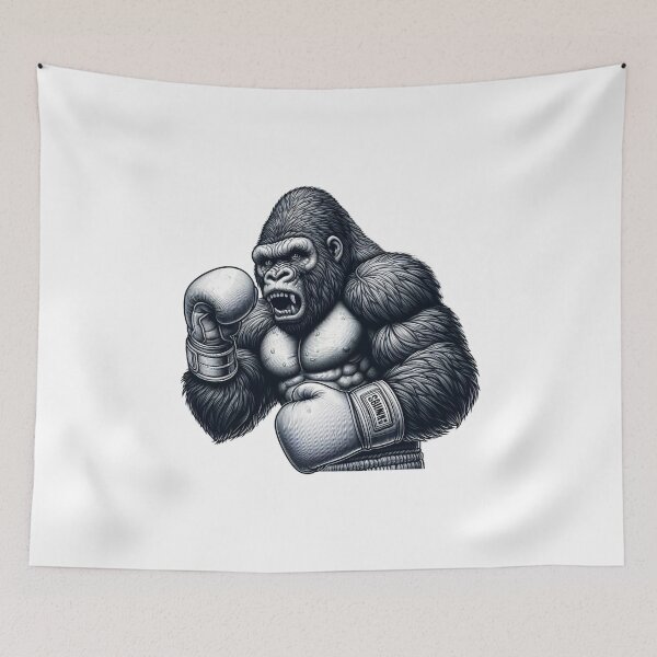 Item preview, Gorilla Boxing Gloves: Athletic Art designed and sold by Martial-Art-23.