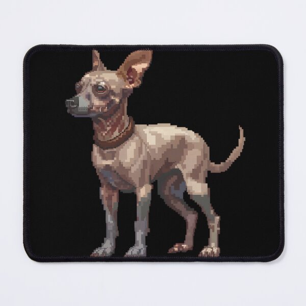 Item preview, Pixel Portrait Mexican Hairless designed and sold by CUTEDOGGIEZ.