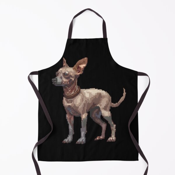 Item preview, Pixel Portrait Mexican Hairless designed and sold by CUTEDOGGIEZ.