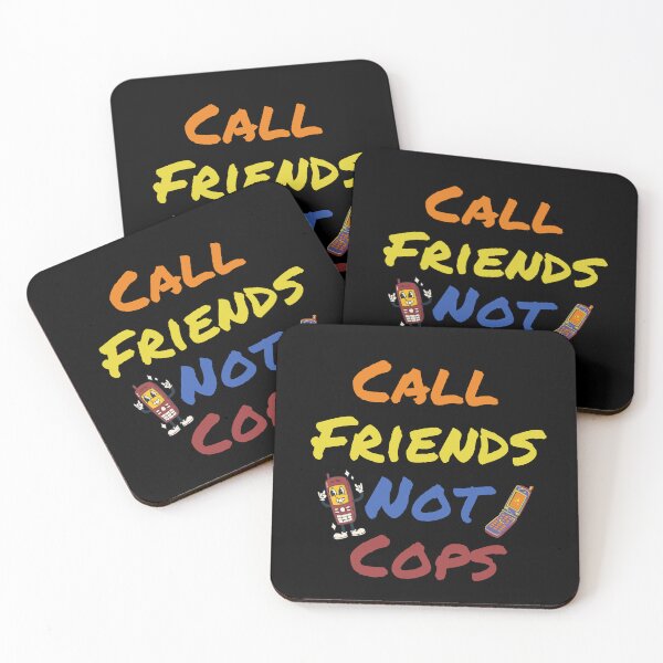 Item preview, Call Friends Not Cops with Fun Phones designed and sold by karabullock.