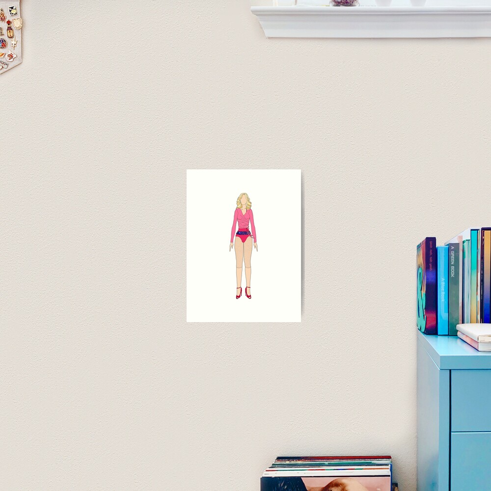 Madonna Drag - All Hung Up Art Print