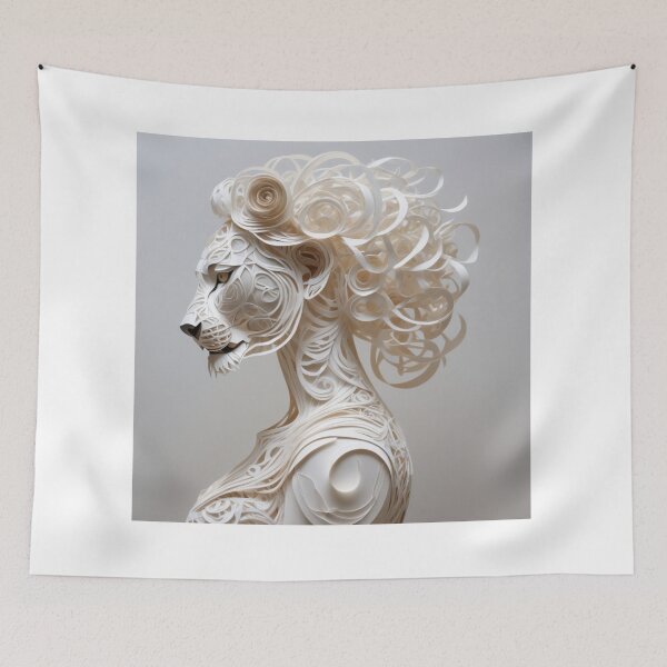 Item preview, Sculpture Lion designed and sold by Skull Rhiz.