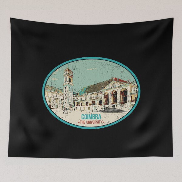 Item preview, illustration of the former University of Coimbra designed and sold by Lemomo-artworks.