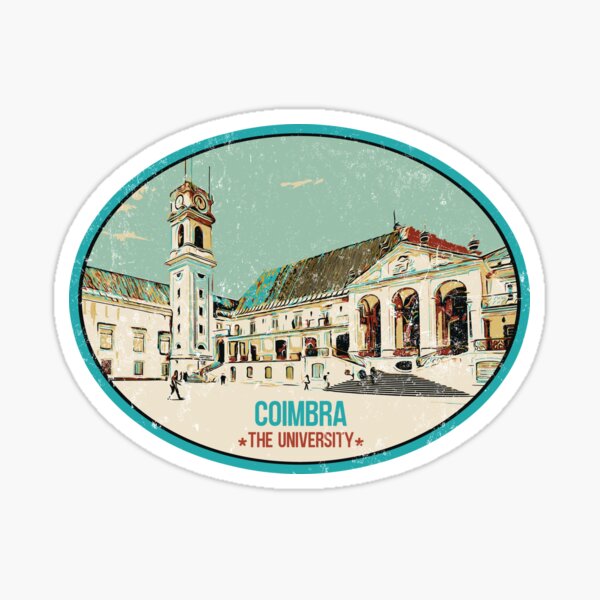 Artikel-Vorschau von Illustration der ehemaligen Universität von Coimbra, designt und verkauft von Lemomo-artworks.