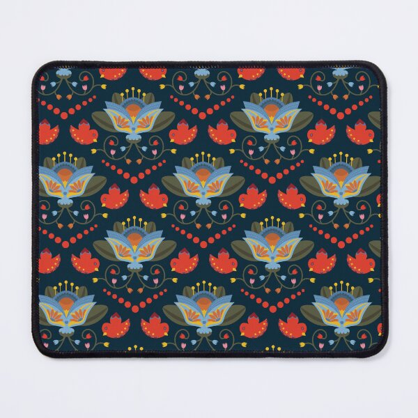 Item preview, Folk Garden || Scandi Repeating Pattern designed and sold by Stacey Spivak.