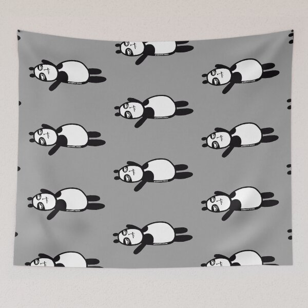 Item preview, Reclining Moody Panda  designed and sold by FunholeVision.