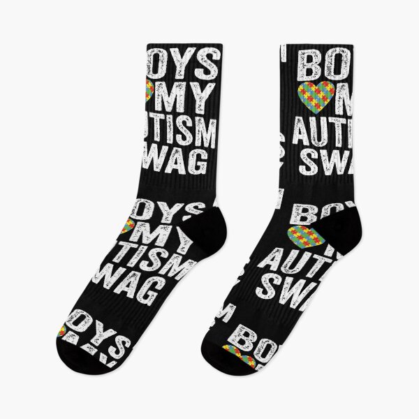 Item preview,  Boys Love My Autism Swag  - Autistic Gril autism Awareness Month  designed and sold by Smix Pixels.