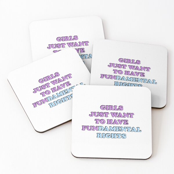 Item preview, Girls Just Want to Have Fundamental Rights designed and sold by Inspirationmotivation.