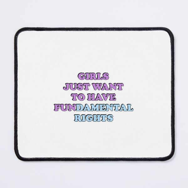 Item preview, Girls Just Want to Have Fundamental Rights designed and sold by Inspirationmotivation.