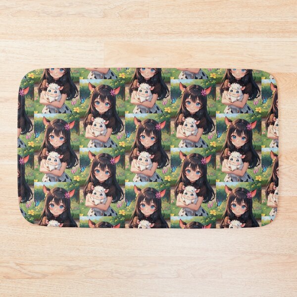 Item preview, Hugging Cute Cow Anime  designed and sold by TheDarkWardrobe.