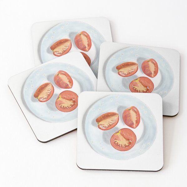 Item preview, Fresh tomatoes on plate. designed and sold by 3March.