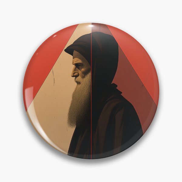 Item preview,  Leonardo da Vinci | Red minimalism designed and sold by ComicsFactory.