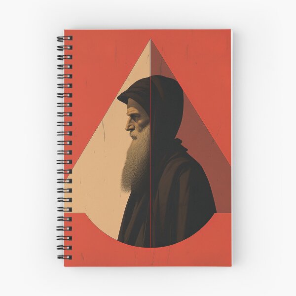 Item preview,  Leonardo da Vinci | Red minimalism designed and sold by ComicsFactory.