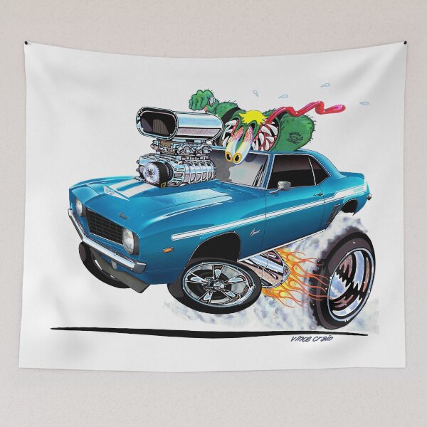 Item preview, Vince Crain Z RATED blue yenko 1969 designed and sold by vincecrain.