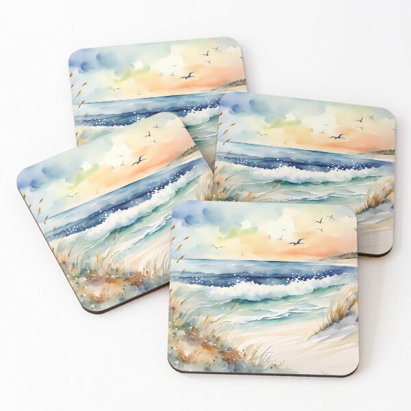 Item preview, Coastal Decor Lakehouse Art: Upon the Shore, Tranquility Awaits designed and sold by Not A Typical  Teacher.