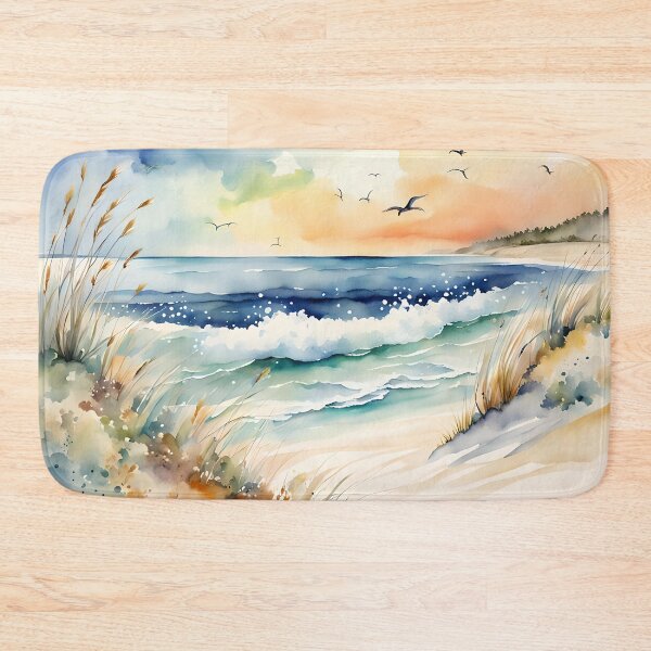Item preview, Coastal Decor Lakehouse Art: Upon the Shore, Tranquility Awaits designed and sold by Not A Typical  Teacher.