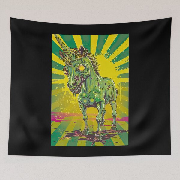 Item preview, Zombie Unicorn (Zombiecorn) designed and sold by Yogimeister.