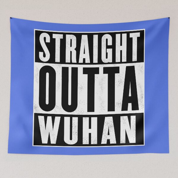 Item preview, Straight Outta Wuhan Design designed and sold by DigitalandPhoto.