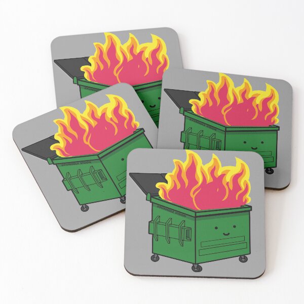 Item preview, Chilling Dumpster Fire  designed and sold by FunholeVision.