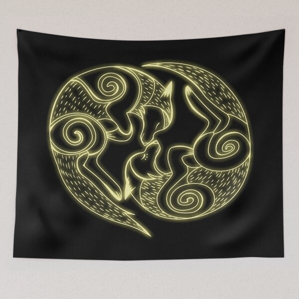 Item preview, Robyn & Mebh - Wolfwalkers - Gold designed and sold by nubedetormenta.