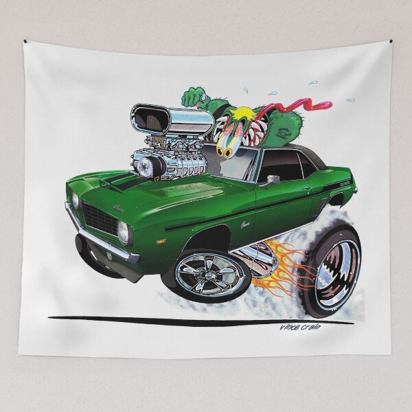 Item preview, Vince Crain Z RATED green yenko 1969 designed and sold by vincecrain.