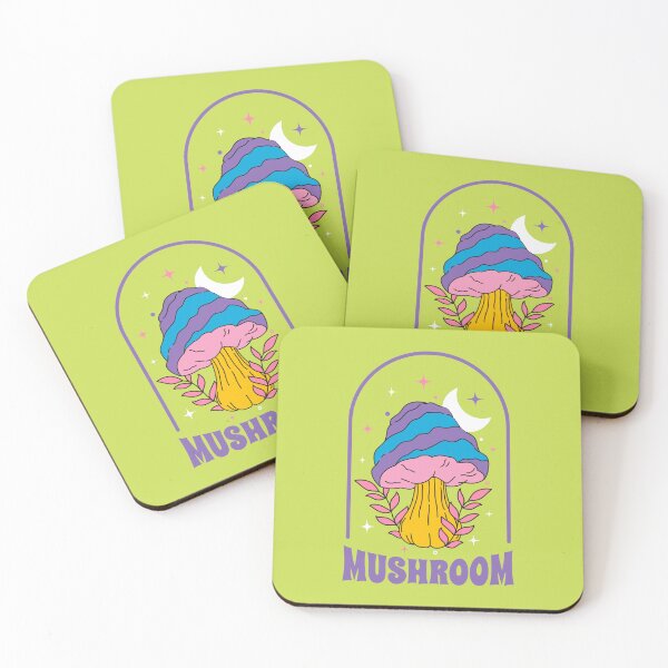 Item preview, Mushroom Retro Art designed and sold by rangwaali.