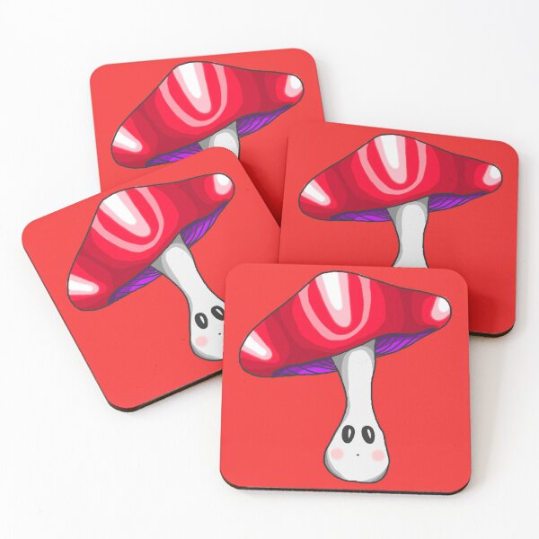 Item preview, red cute mushroom designed and sold by blackygoldcat.