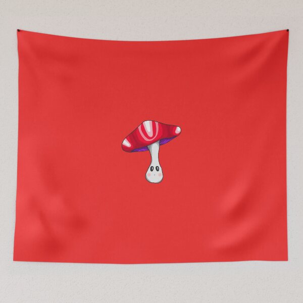 Item preview, red cute mushroom designed and sold by blackygoldcat.