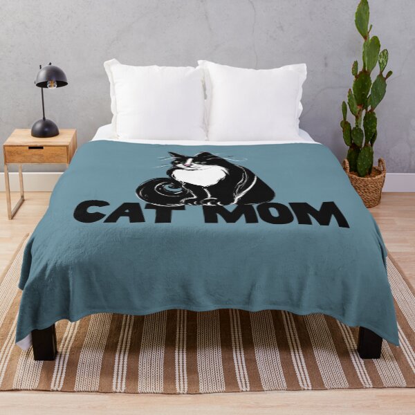 Item preview, Cat mom Tuxedo Cat designed and sold by FrictionMaxxing.