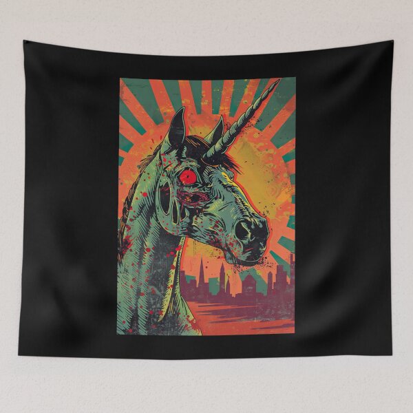 Item preview, Zombie Unicorn (Zombiecorn) designed and sold by Yogimeister.